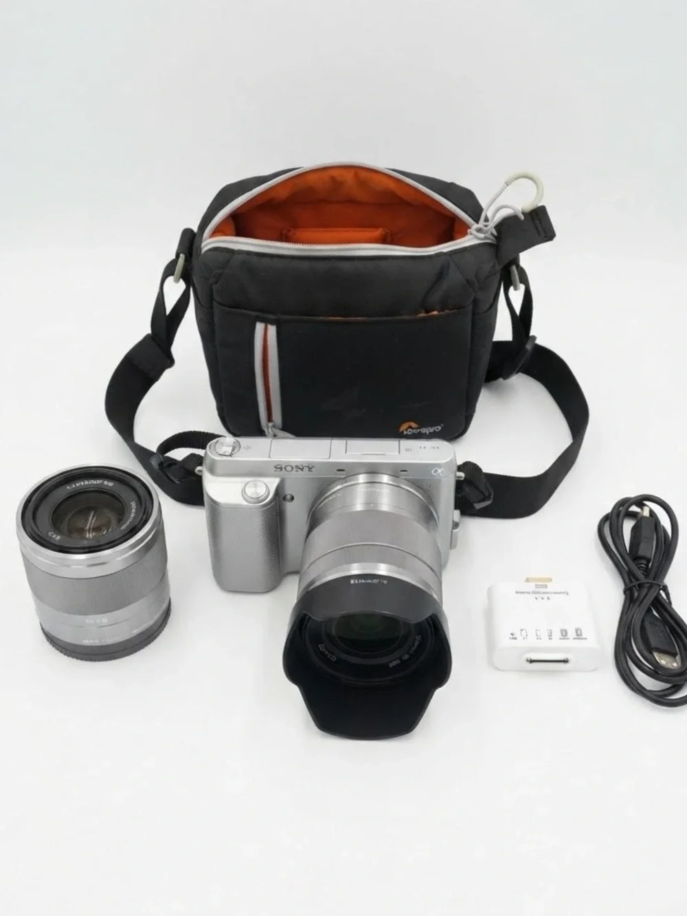 Sony Alpha NEX-F3 Mirrorless Digital Camera Bundle